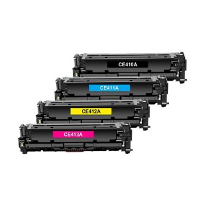 Toner Color HP CE410A/ CE411A/ CE412A/ CE413A