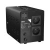 nJoy Alvis AVR 2000VA 1200W zadnja strana Zadnja strana nJoy Alvis AVR 2000VA stabilizatora napona sa Šuko utičnicama